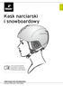 Kask narciarski i snowboardowy