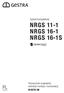 NRGS 11 1 NRGS 16 1 NRGS 16 1S