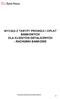 WYCIĄG Z TARYFY PROWIZJI I OPŁAT BANKOWYCH DLA KLIENTÓW DETALICZNYCH - RACHUNKI BANKOWE