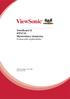 ViewBoard S IFP2710 Wyświetlacz dotykowy Podręcznik użytkownika