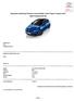 Specjalna kalkulacja flotowa samochodów marki Toyota Toyota Auris (Rok Produkcji 2018)