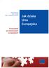 ZROZUMIEĆ POLITYKĘ UNII EUROPEJSKIEJ. Jak działa. Unia Europejska. Przewodnik po instytucjach europejskich