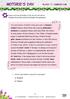 Mother s Day. Klasa 7 i gimnazjum. Read a text about Mother s Day all over the world. Choose the correct word and answer the questions.