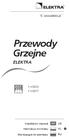 Przewody Grzejne ELEKTRA VCD10 VCD17 UK PL RU Installation manual Instrukcja montażu Инструкция по монтажу