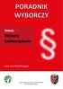 PORADNIK WYBORCZY. Wybory Samorządowe TEMAT: Autor: mgr Michał Stangre. Zadanie współfinansowane ze środków budżetu Powiatu Bolesławieckiego