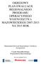 OKRESOWY PLAN EWALUACJI REGIONALNEGO PROGRAMU OPERACYJNEGO WOJEWÓDZTWA MAZOWIECKIEGO NA 2015 ROK