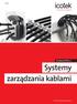 Polski. Katalog produktów 31. Systemy zarządzania kablami. Firma jest częścią grupy icotek