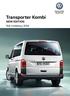 Transporter Kombi NEW EDITION