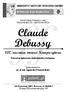 JM Rektor prof. dr hab. Klaudiusz Baran. Koncert Katedry Fortepianu z cyklu POEZJA W MUZYCE MUZYKA W POEZJI. Claude Debussy