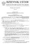 DZIENNIK USTAW RZECZYPOSPOLITEJ POLSKIEJ. Warszawa, dnia 24 maja 2018 r. Poz MARSZAŁKA SEJMU RZECZYPOSPOLITEJ POLSKIEJ z dnia 10 maja 2018 r.
