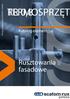 System rusztowań TERMOSPRZĘT RR 0,8 TERMOSPRZĘT RR 0,8. Katalog elementów. Rusztowania fasadowe