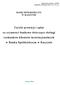 Taryfa prowizji i opłat za czynności bankowe dotyczące obsługi rachunków klientów instytucjonalnych w Banku Spółdzielczym w Raszynie