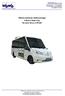 Oferta autobusu elektrycznego K-Bus E-Solar City Na bazie Nissan e-nv200