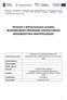 Wniosek o dofinansowanie projektu REGIONALNEGO PROGRAMU OPERACYJNEGO WOJEWÓDZTWA MAŁOPOLSKIEGO