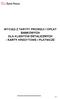 WYCIĄG Z TARYFY PROWIZJI I OPŁAT BANKOWYCH DLA KLIENTÓW DETALICZNYCH - KARTY KREDYTOWE I PŁATNICZE