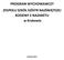 PROGRAM WYCHOWAWCZY ZESPOŁU SZKÓŁ SIÓSTR NAJŚWIĘTSZEJ RODZINY Z NAZARETU w Krakowie