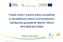 Projekt zmian i kryteria wyboru projektów w Szczegółowym opisie osi priorytetowej I. RPO WiM Olsztyn, 23 marca 2016 r.