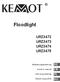 Floodlight URZ3472 URZ3473 URZ3474 URZ3475 DE EN PL RO. Bedienungsanleitung. Owner s manual. Instrukcja obsługi. Návod na použitie