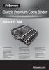 Electric Premium Comb Binder