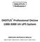 DIGITUS Professional OnLine VA UPS System