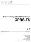 Moduł monitoringu GPRS/SMS z zasilaczem GPRS-T6