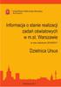 Informacja o stanie realizacji zadań oświatowych w dzielnicy Ursus m.st. Warszawy w roku szkolnym 2016/2017