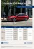 Hyundai i30 wagon CLASSIC PLUS. 1.4 MPI 6MT (100KM) zł zł zł T-GDI 6MT (140KM) zł* zł zł