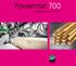 Powermat 700 Nowa generacja strugania i profilowania