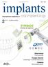 implants wydanie polskie MNiSW: 6 pkt. oral implantology _Obserwacje Periimplantitis _Terapie złożone Implantacja w strefie estetycznej