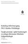 Katalog informacyjny PKO Banku Polskiego