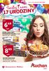 17 URODZINY. PAPIER TOALETOWY RUMIANKOWY REGINA, 8 rolek cena za 1 szt. - 0,80 PLN. BATERIE PANASONIC AA lub AAA, 6+4 szt. cena za 1 szt.