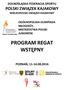 PROGRAM REGAT WSTĘPNY