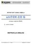 unitox.co G INSTRUKCJA OBSŁUGI DETEKTOR TLENKU WĘGLA (wersja z wyjściem RS485) unitox.co G/E/RS485