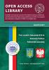 OPEN ACCESS LIBRARY. Prof. Leszek A. Dobrzański M Dr hc Honorowy Profesor Politechniki Lwowskiej. Annal VII (3) 2017