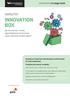 INNOVATION BOX WARSZTAT. WARSZAWA [27 lutego 2019] Jak skorzystać z nowej ulgi podatkowej od innowacji i praw własności intelektualnej?