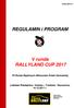 REGULAMIN i PROGRAM. V runda RALLYLAND CUP 2017