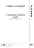 SYSTEMY AUTOMATYKI. STEROWNIK NAPĘDÓW ROLET Instrukcja instalacji i obsługi