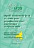 Wyniki Standardowe 2016 uzyskane przez gospodarstwa rolne uczestniczące w Polskim FADN