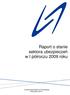 Raport o stanie sektora ubezpieczeń w I półroczu 2009 roku. Urząd Komisji Nadzoru Finansowego Warszawa, 2010 r.