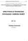 SPECYFIKACJA TECHNICZNA WYKONANIA I ODBIORU ROBÓT