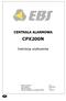 CENTRALA ALARMOWA CPX200N. Instrukcja użytkownika
