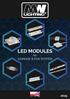 LED MODULES. for SIGNAGE & POS SYSTEM