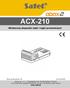 ACX-210. Miniaturowy ekspander wejść i wyjść przewodowych. Wersja oprogramowania 1.00 acx-210_pl 03/19