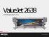 ValueJet 2638 Produkcyjny ploter 2,6 m. MUTOH Belgium nv - 06/ For Mutoh Authorised Resellers Only
