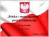 Polska moja ojczyzna - projekt edukacyjny