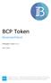 BCP Token. BlockchainPoland. Whitepaper Version: