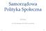 Samorządowa Polityka Społeczna