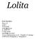 Lolita. Eryk Szkudlarz