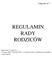 REGULAMIN RADY RODZICÓW