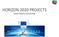 HORIZON 2020 PROJECTS GOALS, RESULTS, REFLECTIONS